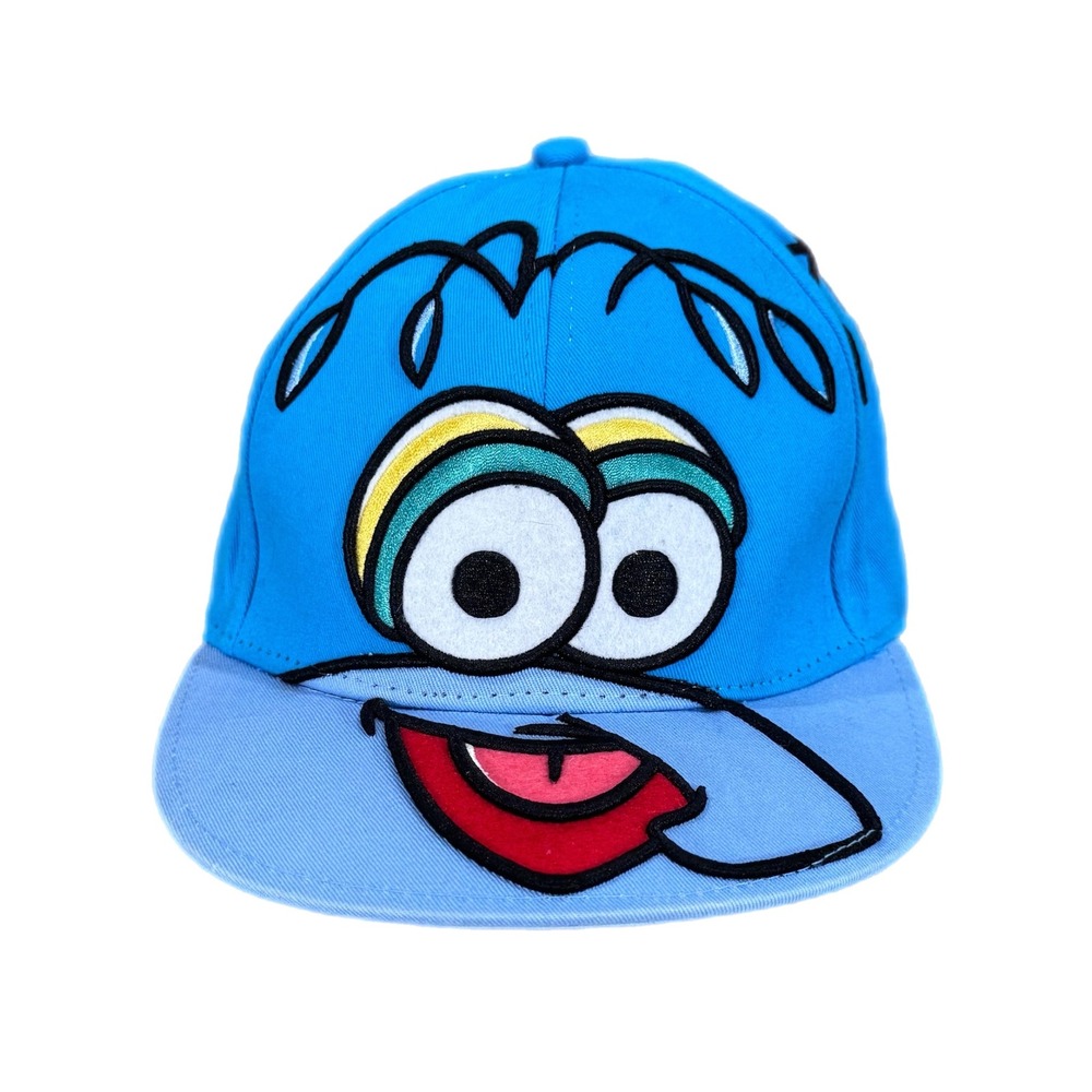 The Muppets Gonzo The Great Blue Character Hat Fitted Cap Size 7 1/2 Concept One